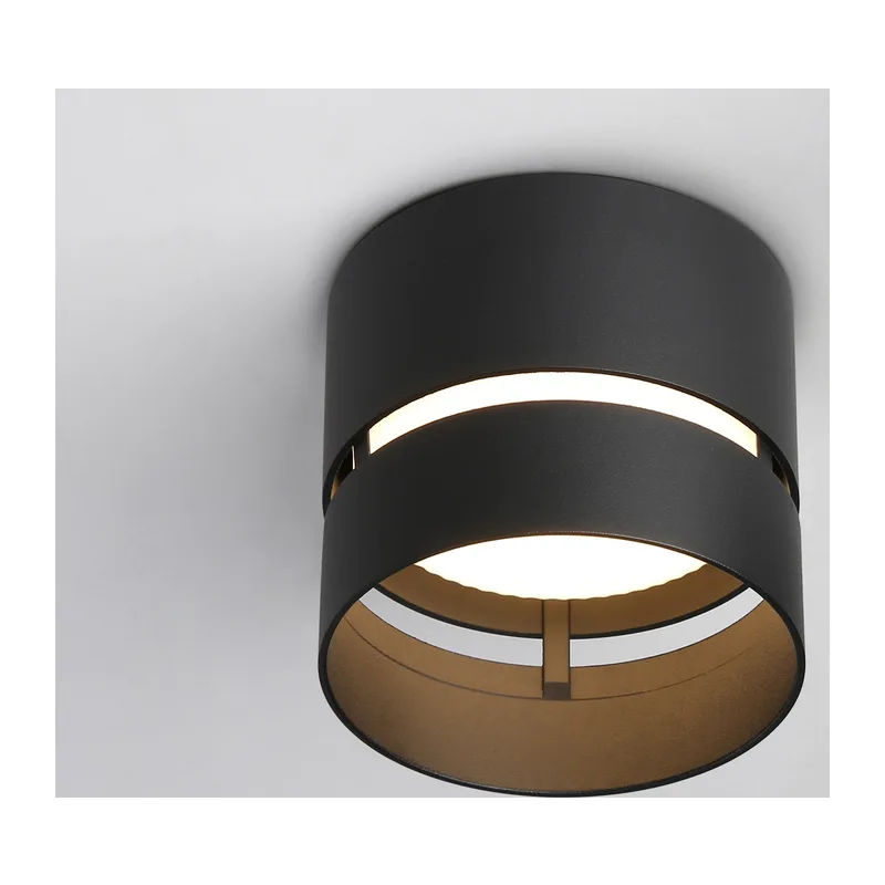 Накладной точечный светильник 1*GX53 TN71052 BK черный GX53 max 12W D85*75 Ambrella Light 9