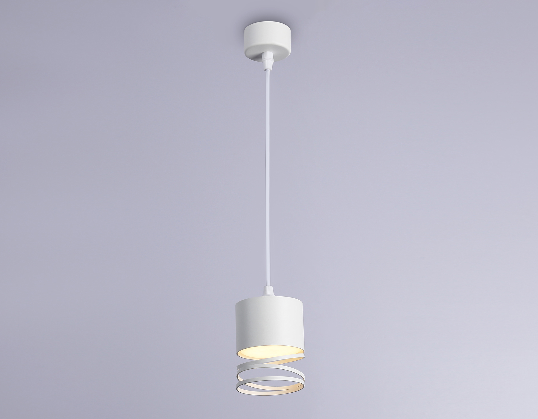 Светильник подвесной со сменной лампой GU10 TN71107 WH белый GX53 max 12W D82*1135 Ambrella Light 9