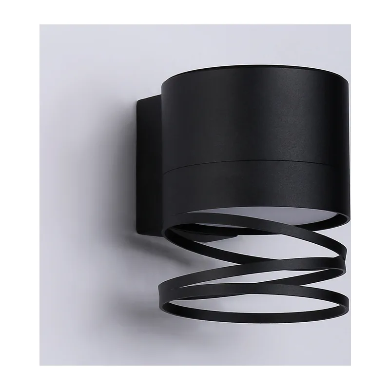 Светильник настенный GX53*1 TN71113 BK черный GX53 max 12W 110*82*100 Ambrella Light 8