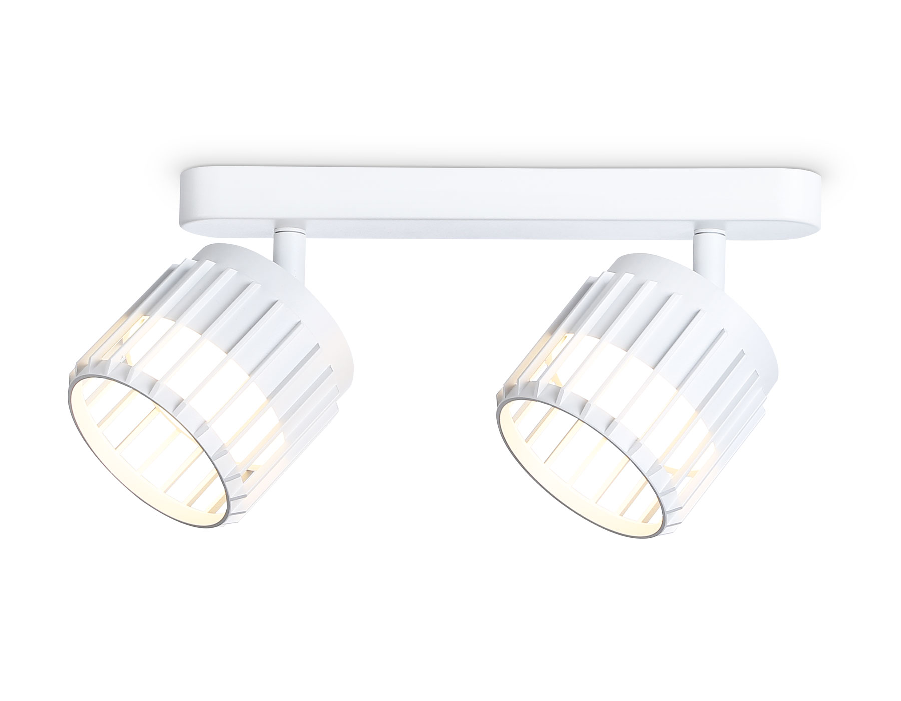 Настенно-потолочный поворотный спот со сменной лампой GX53 TN71161/2 WH белый GX53/2 260*100*125 Ambrella Light 6