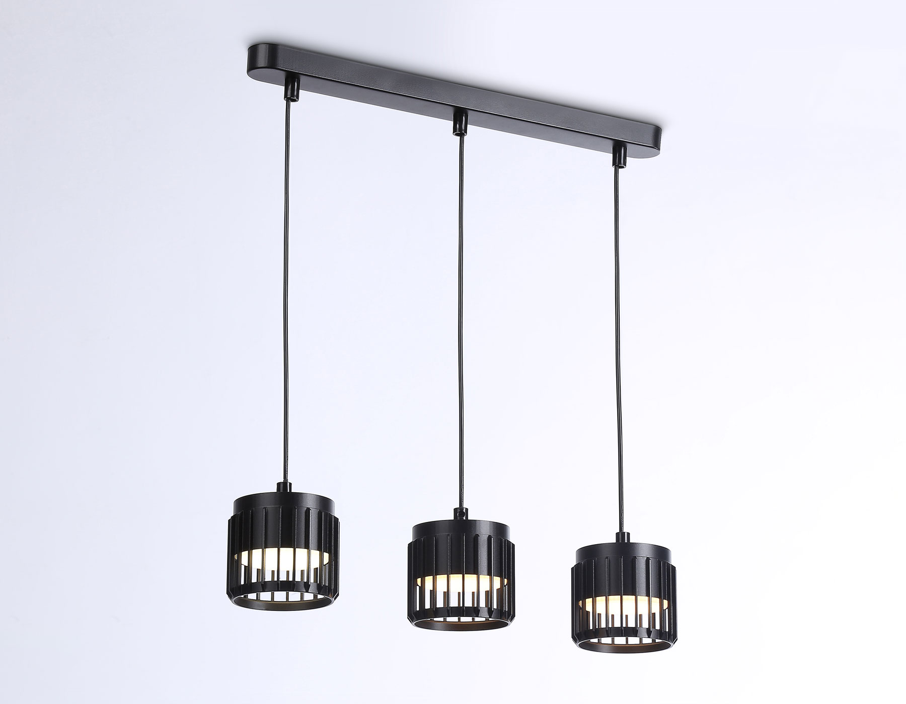 Подвесной светильник со сменной лампой GX53 TN71175/3 BK черный GX53/3 400*100*1080 Ambrella Light 7