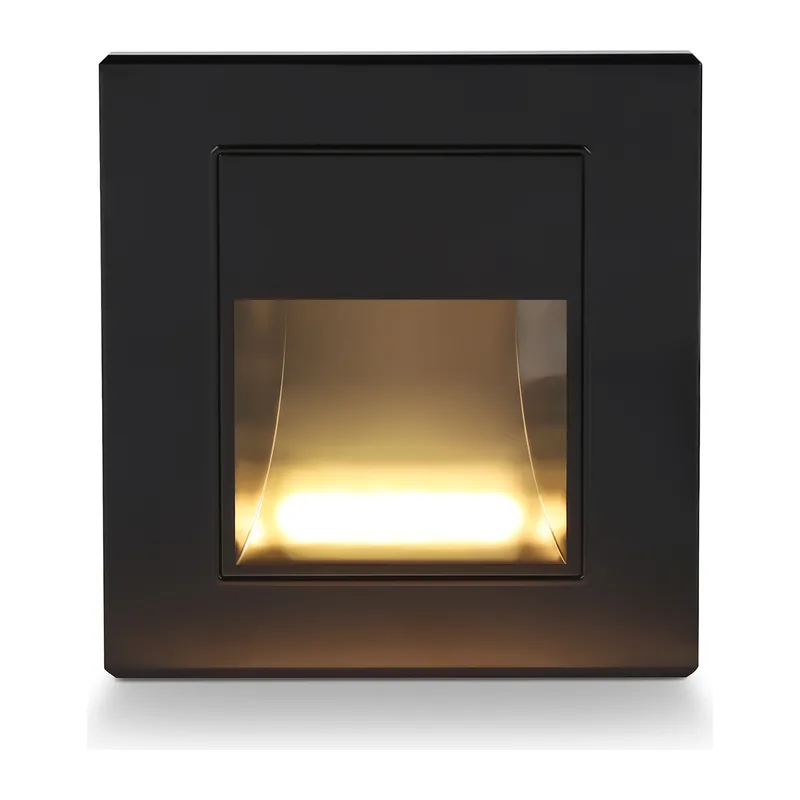 Подсветка для лестниц 3000K 1Вт IP20 TN9631 BK черный LED 3000K 1W 86*90*30 Ambrella Light