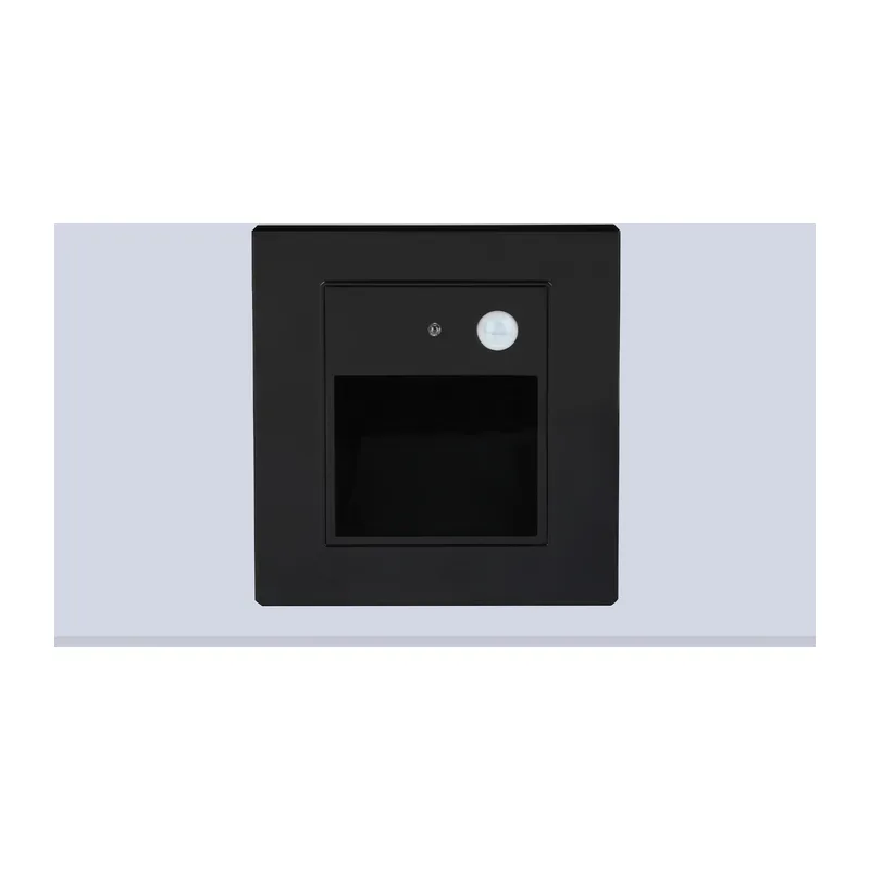Подсветка для лестниц с датчиком движения 3000K 1,5Вт IP20 TN9639 BK черный LED 3000K 1,5W 86*90*35 Ambrella Light 3