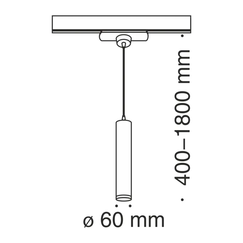 Трековый светильник Фокус Мини / Focus MINI TR008-1-GU10-B Maytoni 3