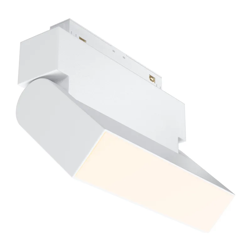 Трековый светильник Базис поворотный / Basis Rot S35 3000K 10Вт Maytoni TR013-2-10W3K-W