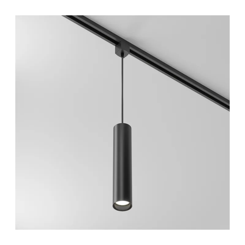 Трековый подвесной светильник Фокус / Focus Unity GU10 10Вт Maytoni TR025-1-GU10-B