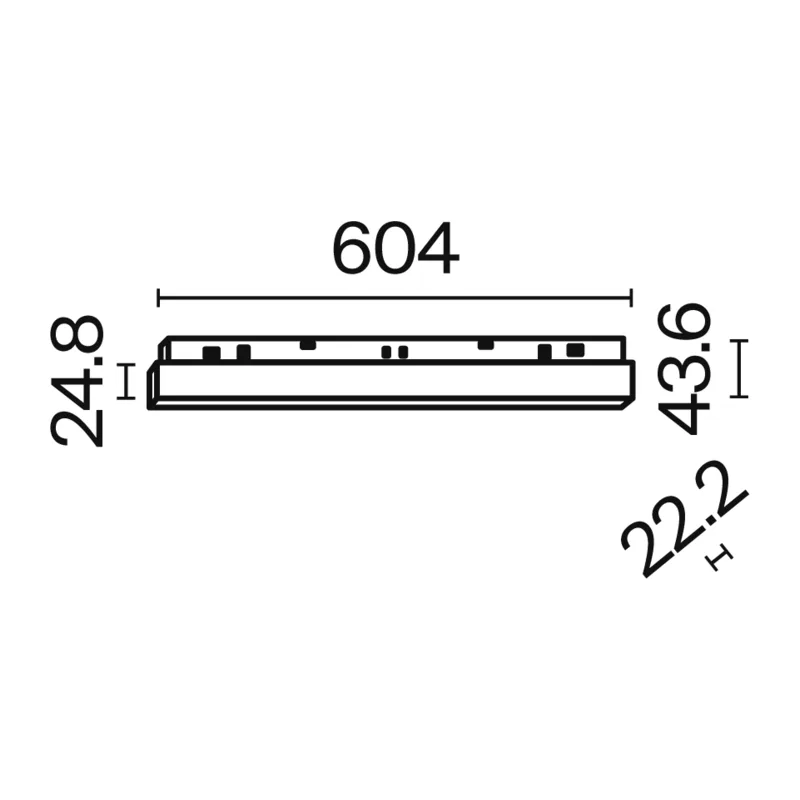 Трековый светильник Базис / Basis Exility 4000K 24Вт 120° Maytoni TR030-2-24W4K-B 3