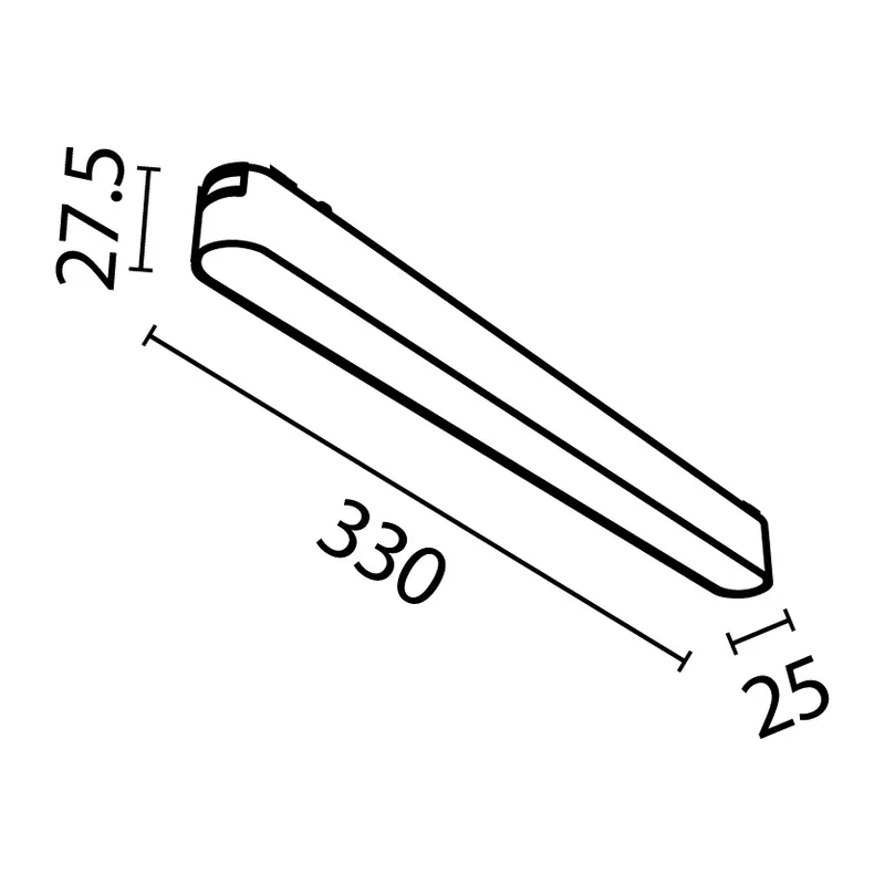 Трековый светильник Базис / Basis Radity 3000K 16Вт 120° Maytoni TR080-1-18W3K-B 5