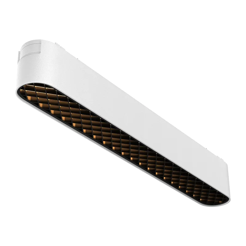Трековый светильник Базис / Basis Grid Radity 3000K 12Вт 60° Maytoni TR084-1-12W3K-W