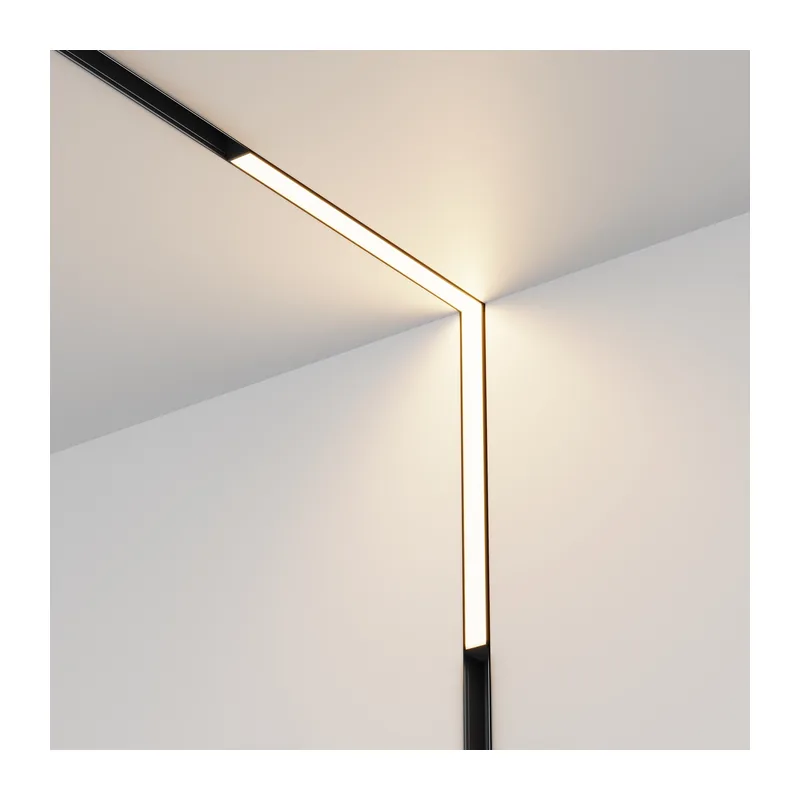 Трековый светильник Базис угловой / Basis Angle Exility 3000K 24Вт 120° Maytoni TR102-24W3K-B 3