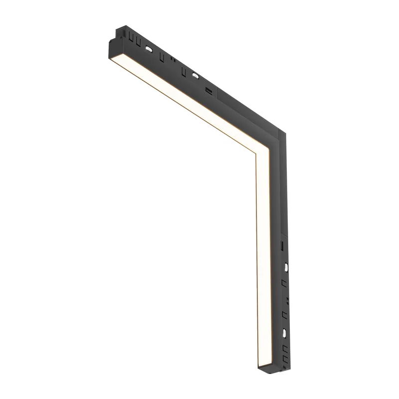 Трековый светильник Базис угловой / Basis Angle Exility 3000K 24Вт 120° Maytoni TR102-24W3K-B