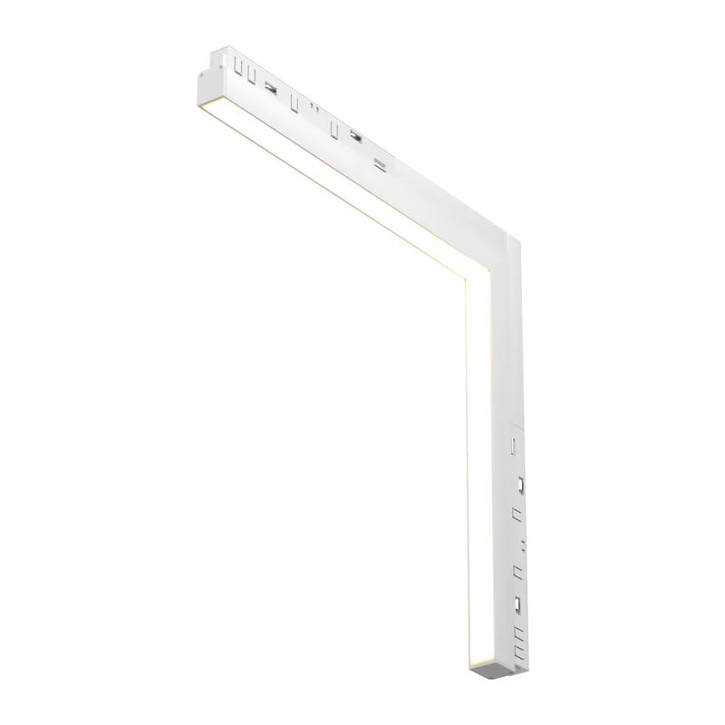 Трековый светильник Базис угловой / Basis Angle Exility 3000K 24Вт 120° Maytoni TR102-24W3K-W