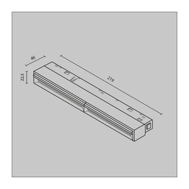 Трековый светильник Парете / Parete Exility 2700-6000K 12W 120° Dim Smart Maytoni TR106-4-12W-DS-B 2