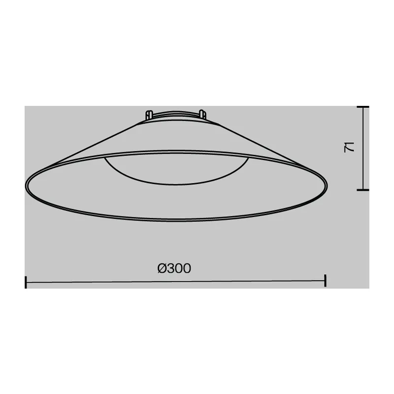 Подвесной светильник Кампана / Campana Parity 4000K 12Вт 120° черный Maytoni TR127B-12W4K-B 6