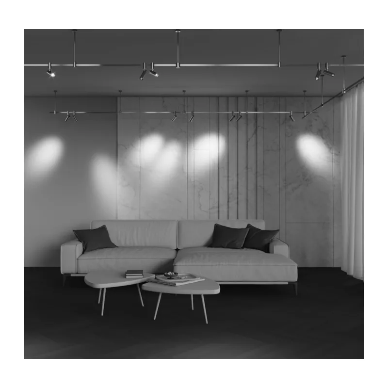 Трековый светильник Фокус / Focus Led Flarity 4000K 12Вт 50° Maytoni TR144-1-12W4K-W-PT 5