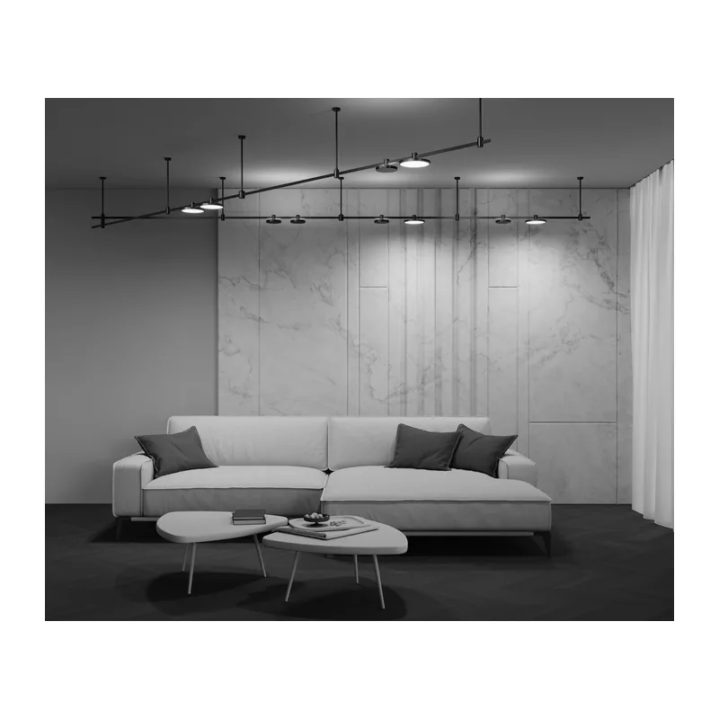 Трековый светильник Плато / Plato Flarity 3000K 10Вт 120° Maytoni TR153-1-10W3K-B 3