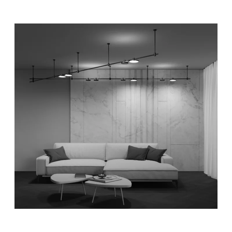 Трековый светильник Плато / Plato Flarity 3000K 10Вт 120° Maytoni TR153-1-10W3K-B 6