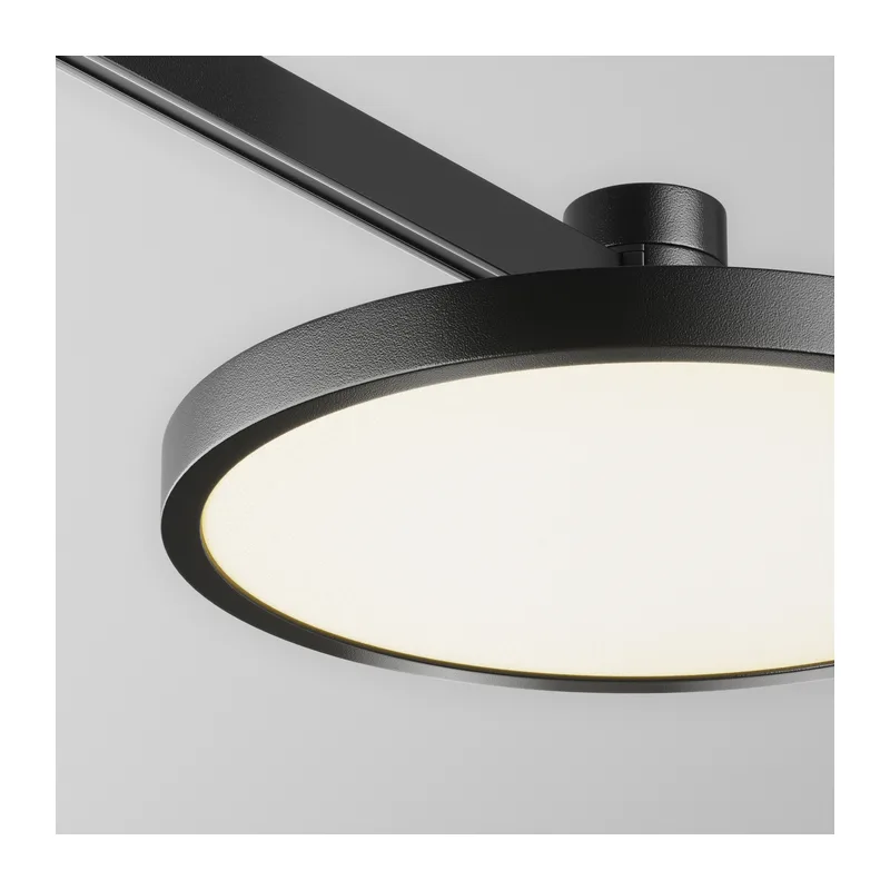 Трековый светильник Плато / Plato Flarity 3000K 10Вт 120° Maytoni TR153-1-10W3K-B 9