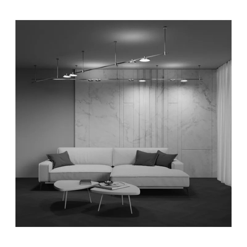 Трековый светильник Плато / Plato Flarity 3000K 10Вт 120° Maytoni TR153-1-10W3K-BS 6