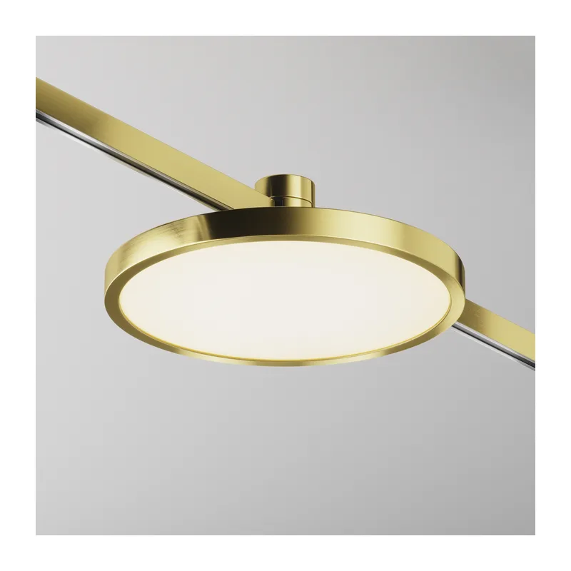 Трековый светильник Плато / Plato Flarity 3000K 10Вт 120° Maytoni TR153-1-10W3K-BS 8