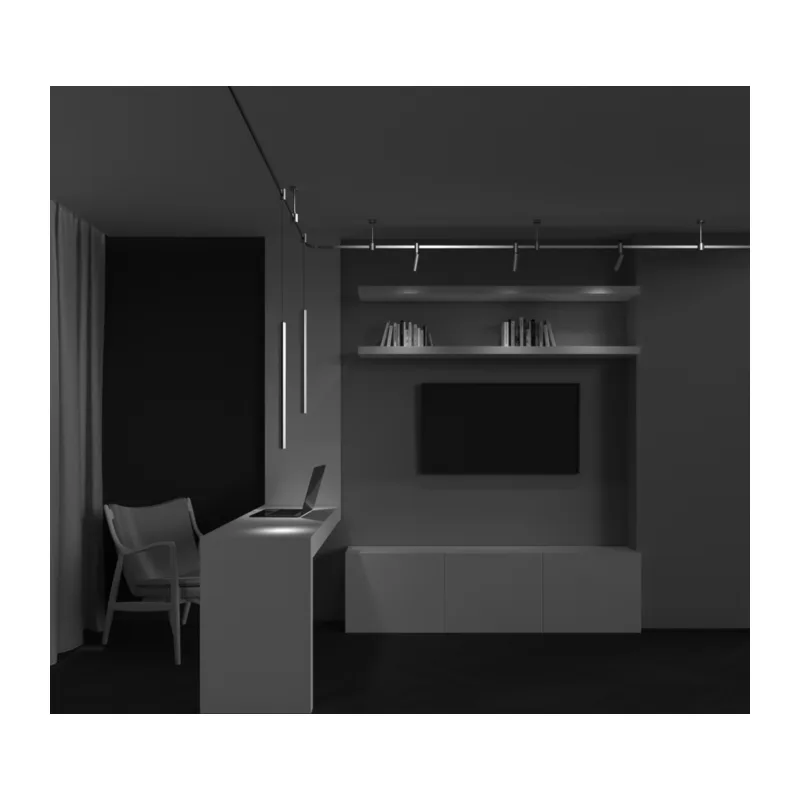 Трековый подвесой светильник Фокус / Focus Led Flarity 3000K 5Вт 30° Maytoni TR156-1-5W3K-PT 5
