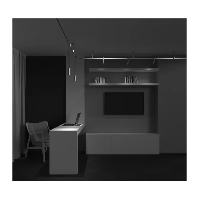 Трековый подвесой светильник Фокус / Focus Led Flarity 4000K 12Вт 36° Maytoni TR157-1-12W4K-BS 5