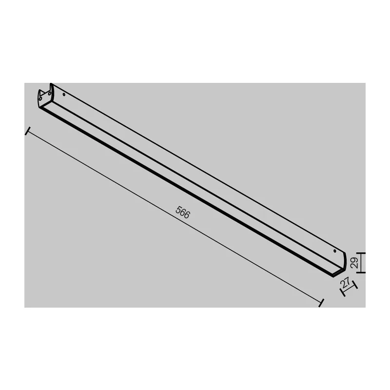 Трековый светильник Базис / Basis Elasity 3000K 25Вт Maytoni TR161-1-25W3K-B 7