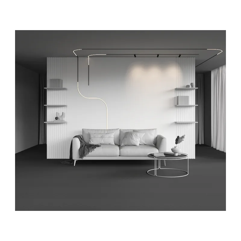Трековый светильник Гибкий / Flex Levity 4000К 8Вт 1м Maytoni TR186-1-8W4K-B 6