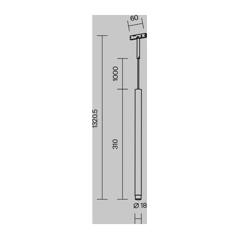 Трековый светильник Скольжение / Skim Levity 3000К 3Вт 36° Maytoni TR191-1-3W3K-M-BBS 8