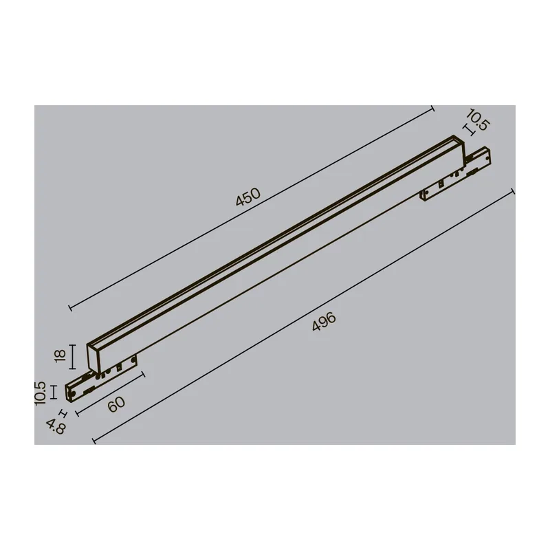 Трековый светильник Базис / Basis Levity 4000К 12Вт 100° Maytoni TR192-1-12W4K-B 9