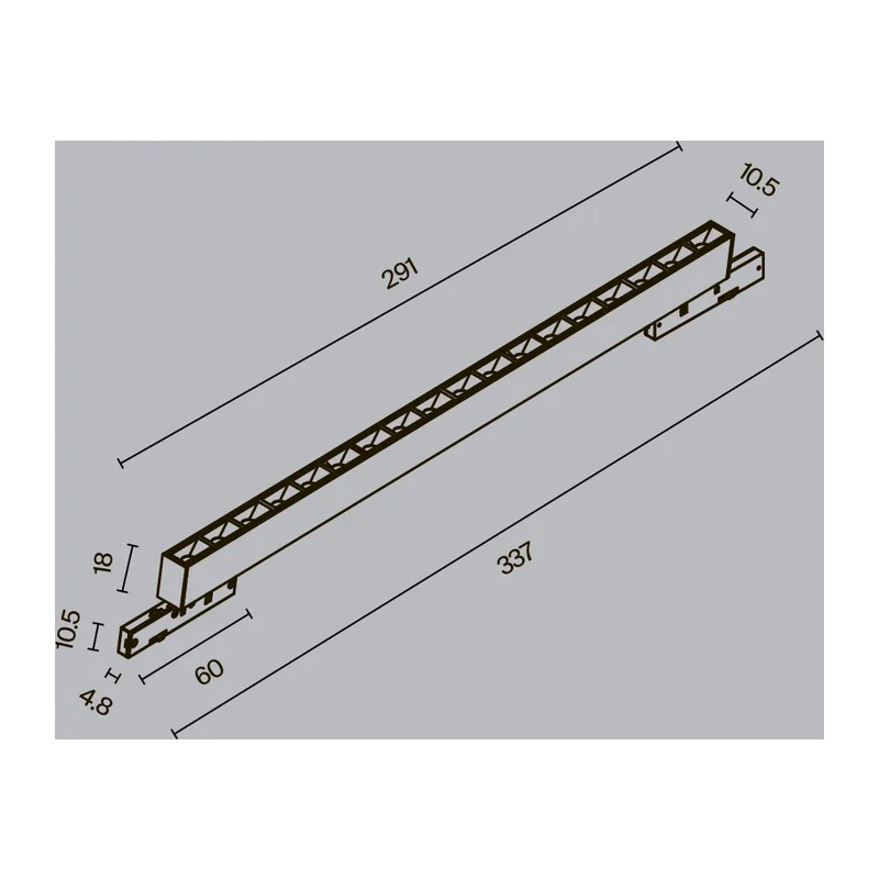 Трековый светильник Точки / Points Levity 3000К 15Вт 30° Maytoni TR193-1-15W3K-M-B 9