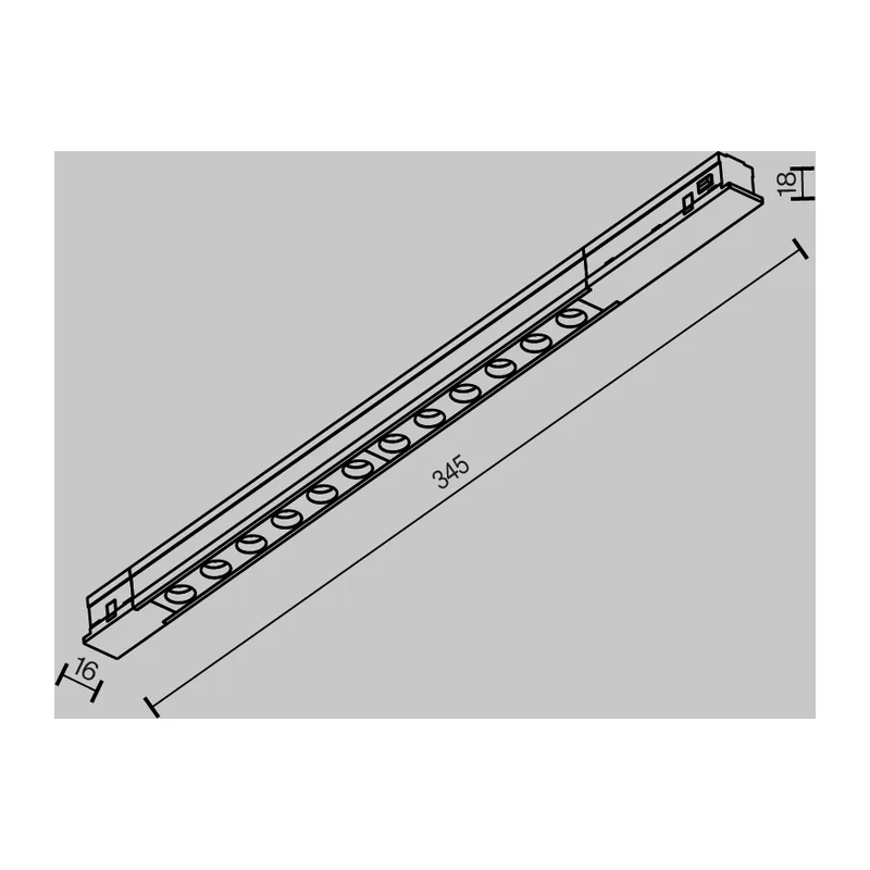 Трековый светильник Точки / Points Exility 3000K 10Вт 36° Maytoni TR232-2-10W3K-B 9
