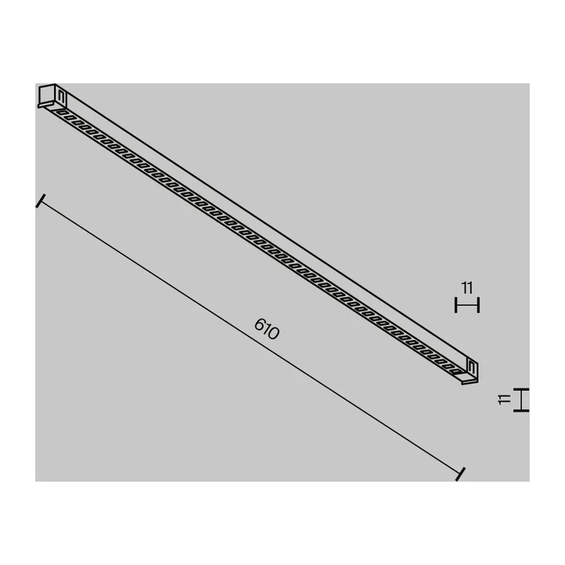 Трековый светильник Точки / Points Exility X 4000K 12Вт 40° Maytoni TR241-2-12W4K-B 8