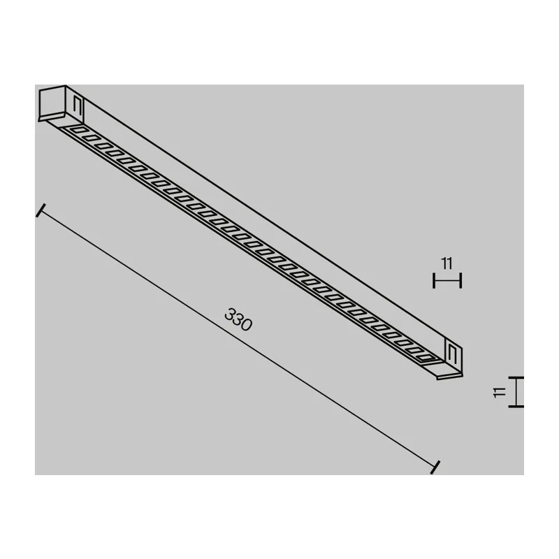 Трековый светильник Точки / Points Exility X 4000K 6Вт 40° Maytoni TR241-2-6W4K-B 9
