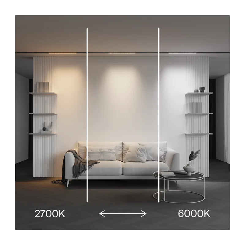 Трековый светильник Точки / Points Exility X 2700-6000K 12Вт 40° Dim Dali2 Maytoni TR241-4-12WTW-DD2-B 9