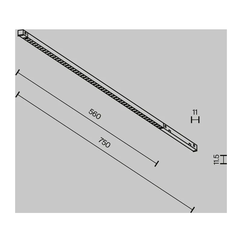 Трековый светильник Точки / Points Exility X 2700-6000K 12Вт 40° Dim Smart Zigbee Maytoni TR241-4-12WTW-DSZ-B 8