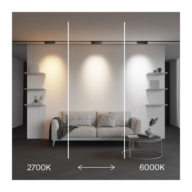 Трековый светильник Точки поворотный / Points Rot Exility X 2700-6000K 12Вт 40° Dim Smart Zigbee Maytoni TR242-4-12WTW-DSZ-B 11