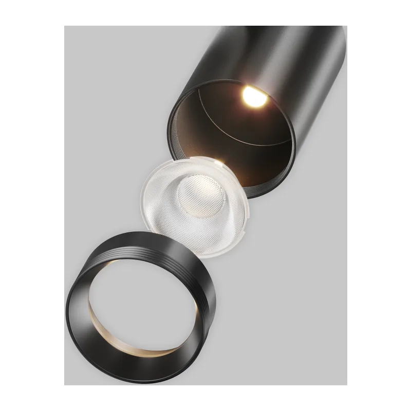 Трековый светильник Фокус / Focus Led Exility X 3000K 18Вт 36° Maytoni TR243-18W3K-B 13