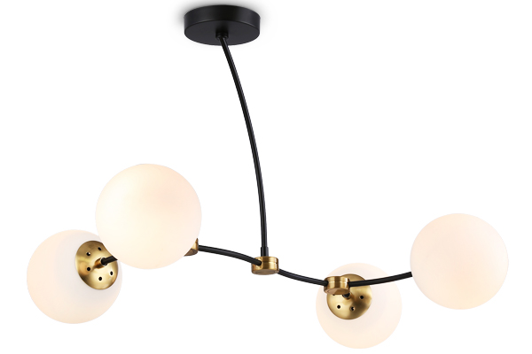 Подвесной светильник TR2544/4 BK/SB черный/бронза E27/4 max 60W 700*450*450 Ambrella Light 6