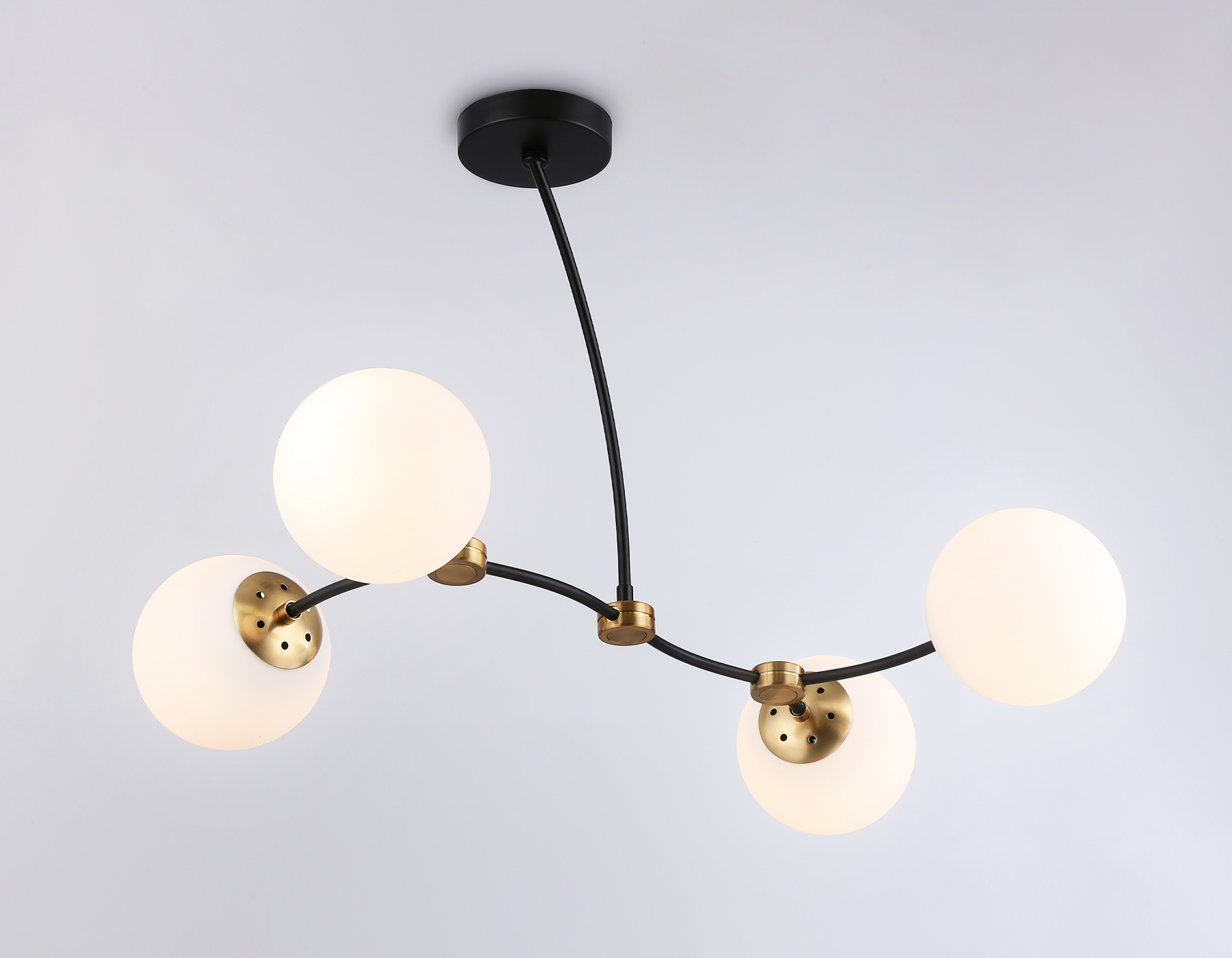 Подвесной светильник TR2544/4 BK/SB черный/бронза E27/4 max 60W 700*450*450 Ambrella Light 8