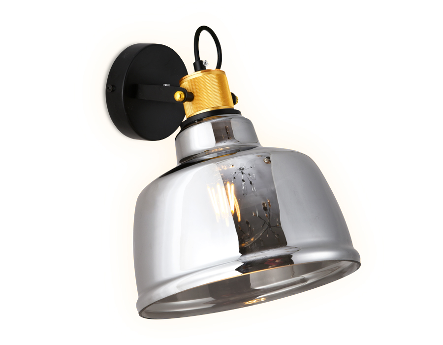 Настенный светильник TR3522 SB/SM бронза/дымчатый E27 max 40W 220*280*320 Ambrella Light 3