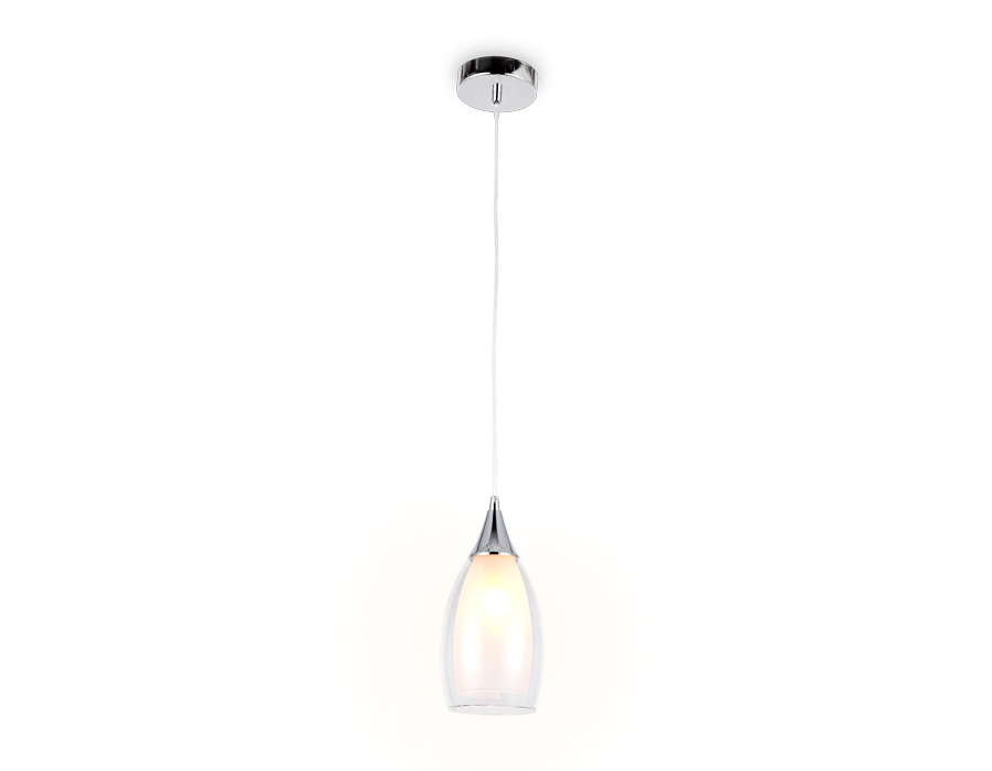 Подвесной светильник TR3542 CH/CL хром/прозрачный E14 max 40W D130*1000 Ambrella Light 4