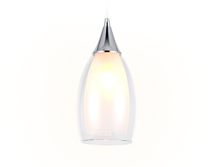 Подвесной светильник TR3542 CH/CL хром/прозрачный E14 max 40W D130*1000 Ambrella Light 5