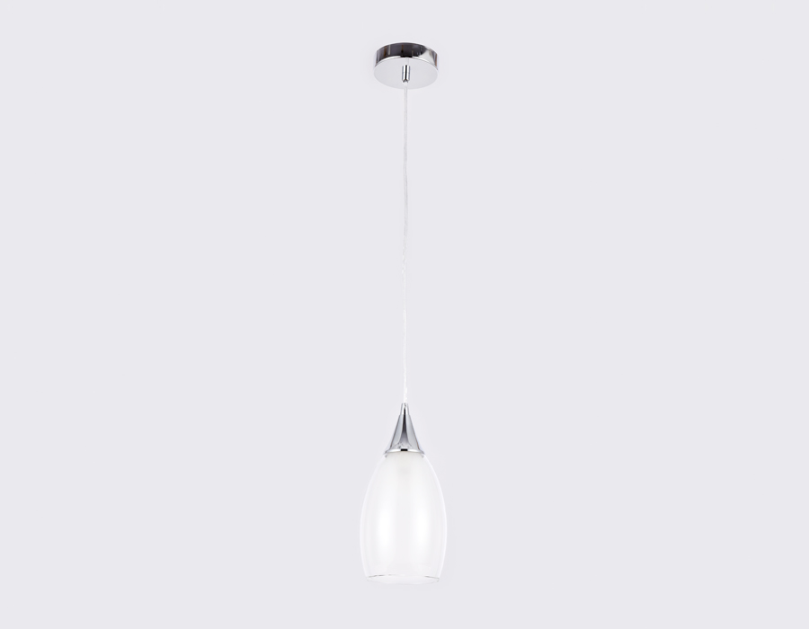 Подвесной светильник TR3542 CH/CL хром/прозрачный E14 max 40W D130*1000 Ambrella Light 6