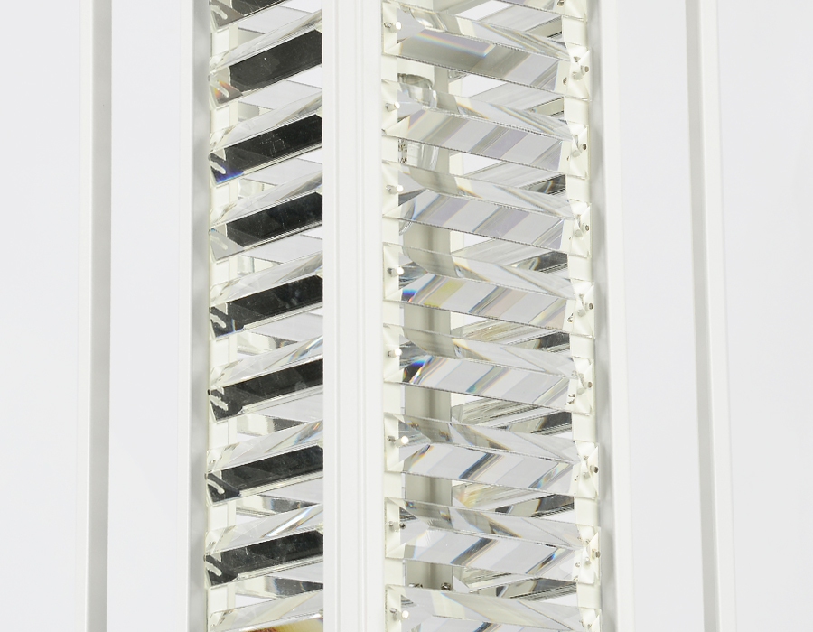 Подвесной светильник с хрусталем TR5042 WH/CL белый/прозрачный E14/1 max 40W 180*180*760 Ambrella Light 8