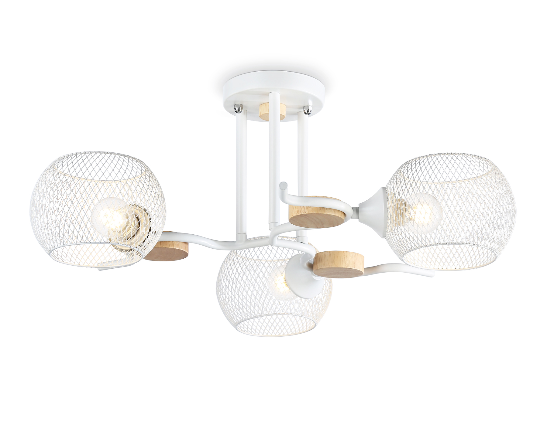 Подвесной светильник TR80163/3 WH белый E27/3 max 40W D580*220 Ambrella Light 2