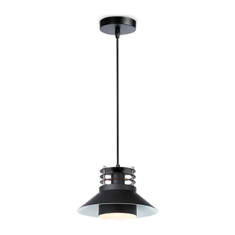Подвесной светильник E27*1 TR8172 BK черный E27 max 40W D203*940 Ambrella Light 3