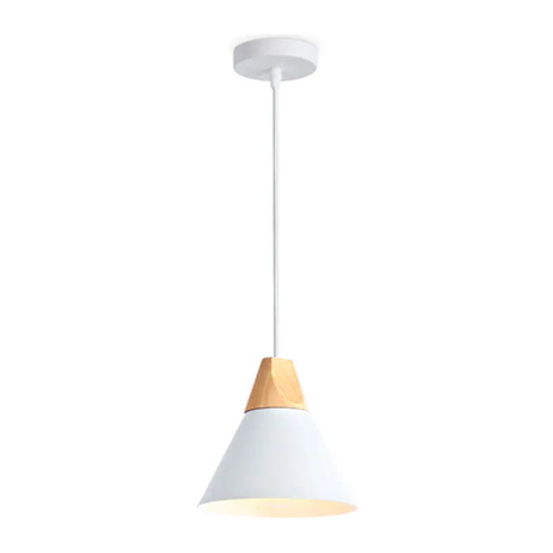 Подвесной светильник E27*1 TR8195 WH/LW белый/светлое дерево E27 max 40W D230*935 Ambrella Light 3