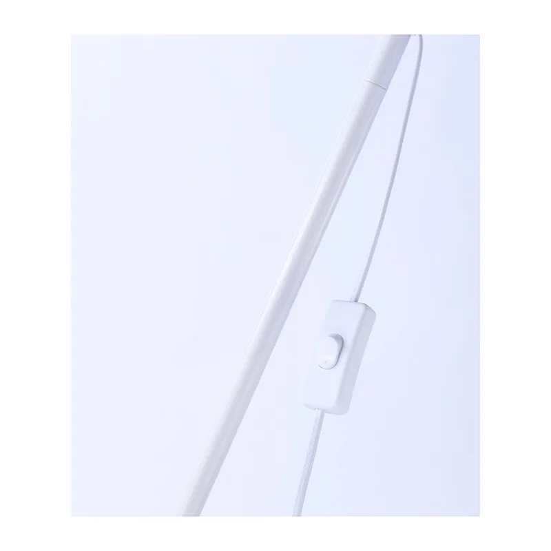 Светильник напольный с выключателем на проводе E27*1 TR97612 WH белый E27 max 40W D245*1760 Ambrella Light 7