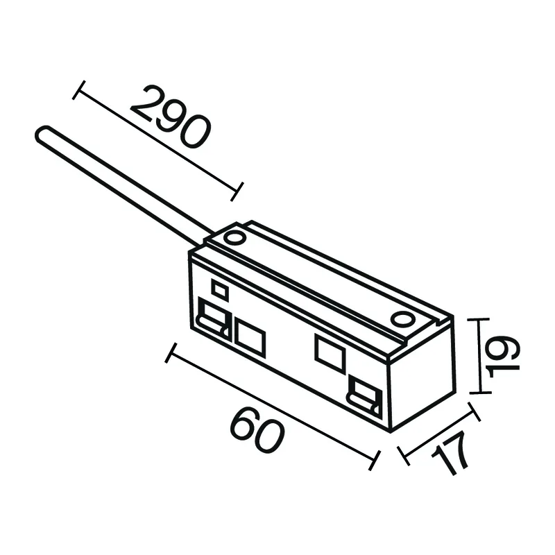 Ввод питания Exility белый Maytoni TRA034B-42W-1 2